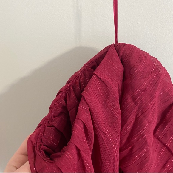 NWT Francesca’s mi ami Cold Shoulder Pink Dress - Picture 5 of 9